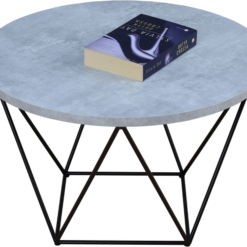 LIAM dohányzóasztal - Fekete Fekete