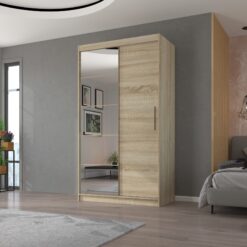 Tolóajtós szekrény tükörrel ESTI 120