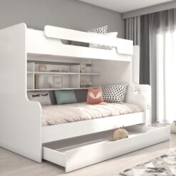 HARELL lépcsős emeletes ágy matraccal