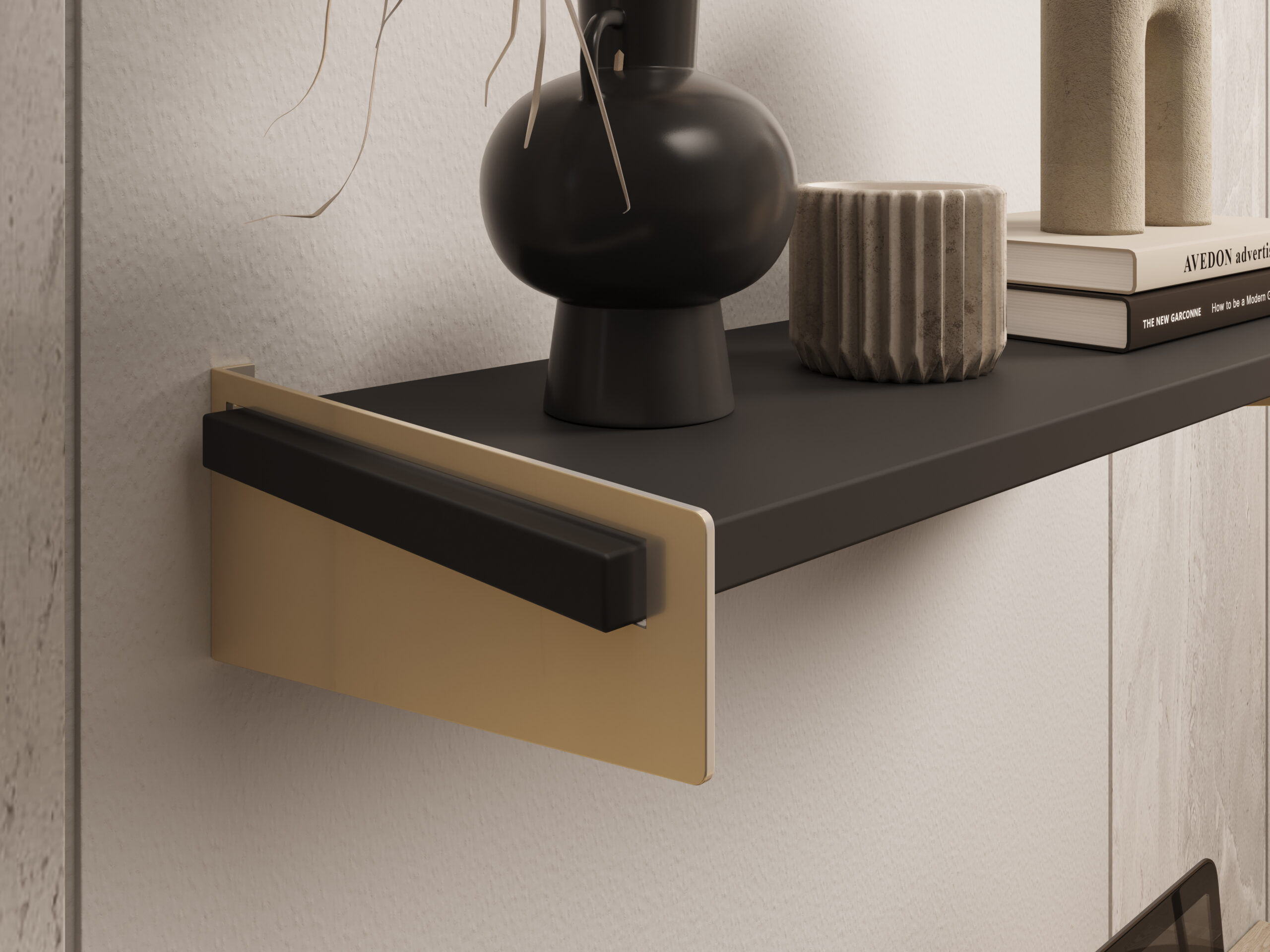 Fali polc Ovo polc - Arany Fali polc Ovo polc - Arany - Image 3