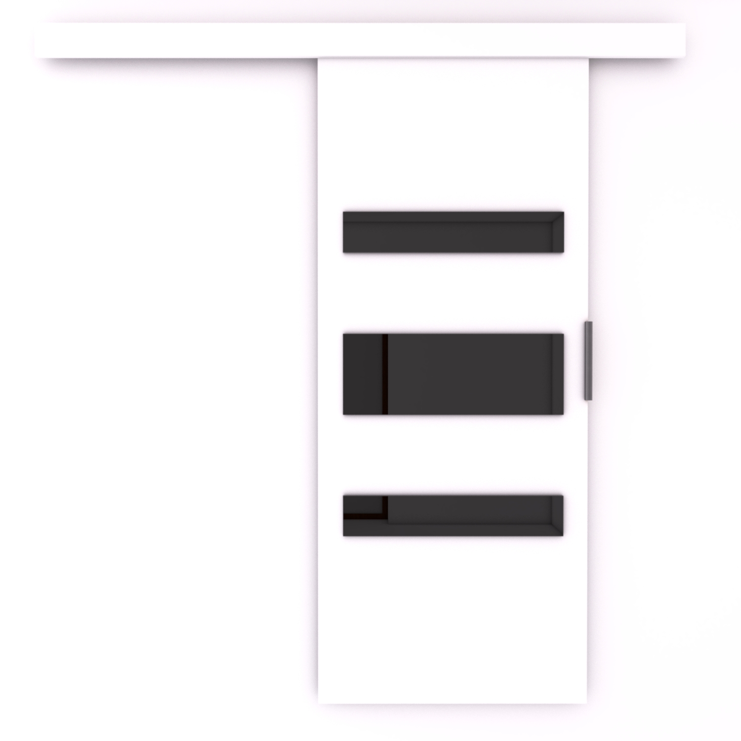 Fali tolóajtó DESIO 96 - Fehér Fehér