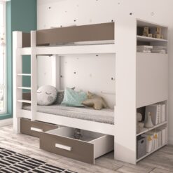 GARET emeletes dupla ágy matraccal 180x80