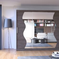 Tolóajtós gardrób Tükrös tolóajtós szekrény SHARON 250 - Csoki Csoki