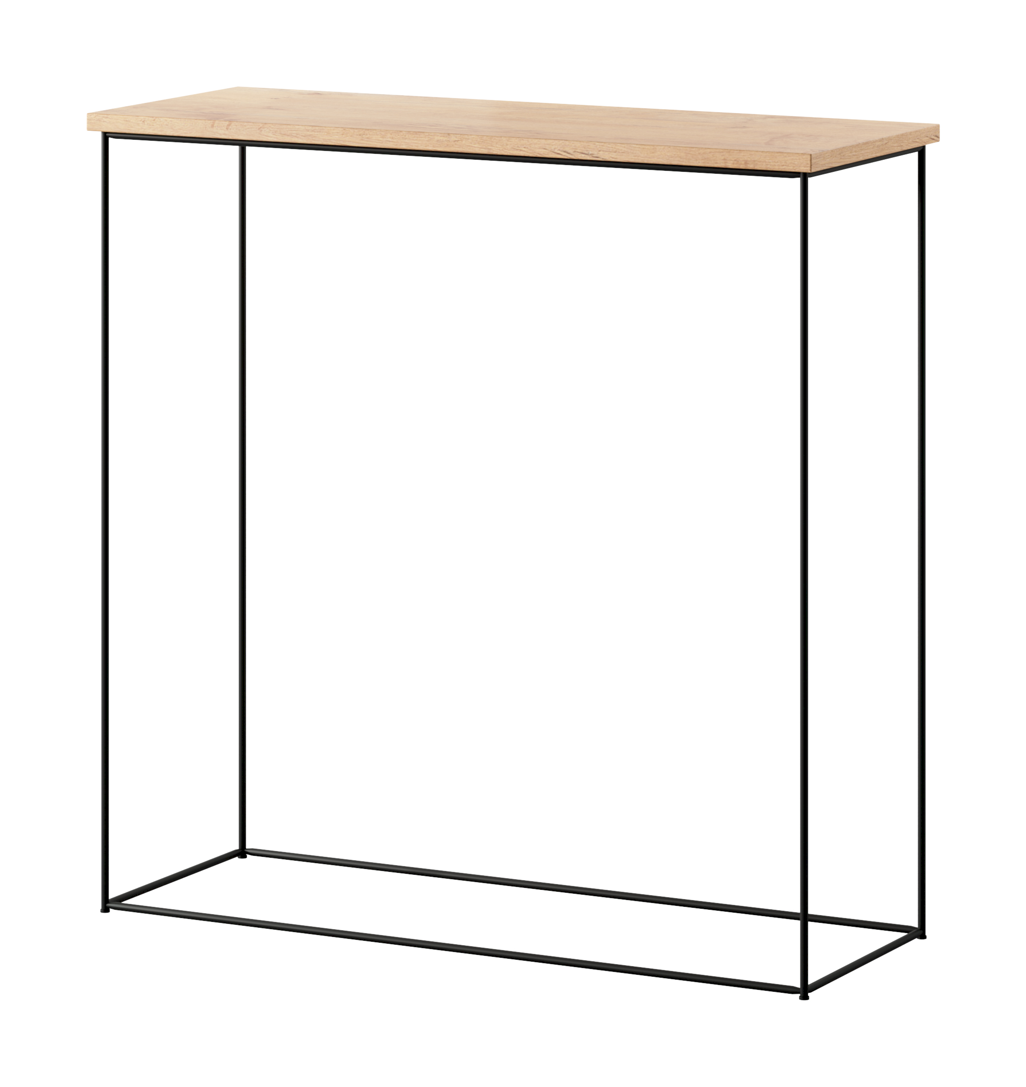 Milan konzol asztalka - Fekete Milan konzol