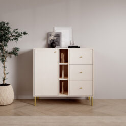 Tili 1D 3S 3P Komód - Homokbézs