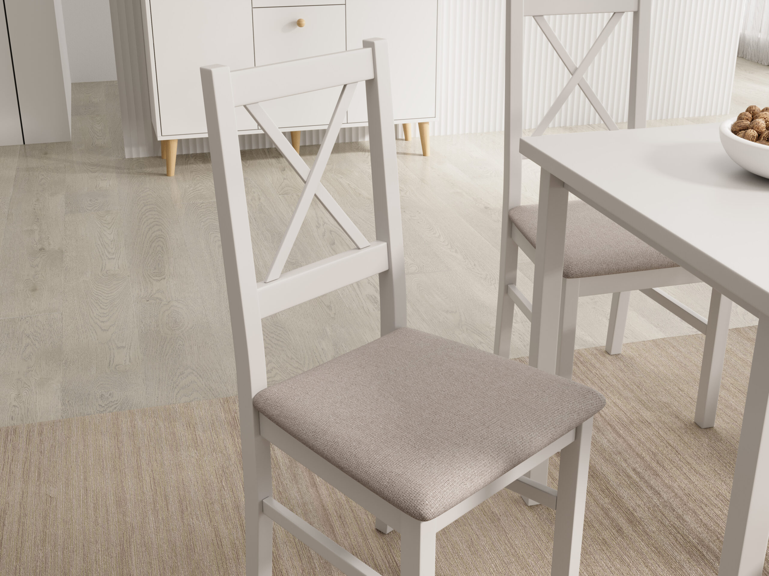 Milo X szék - Bílá Milo X szék - Bílá - Image 3