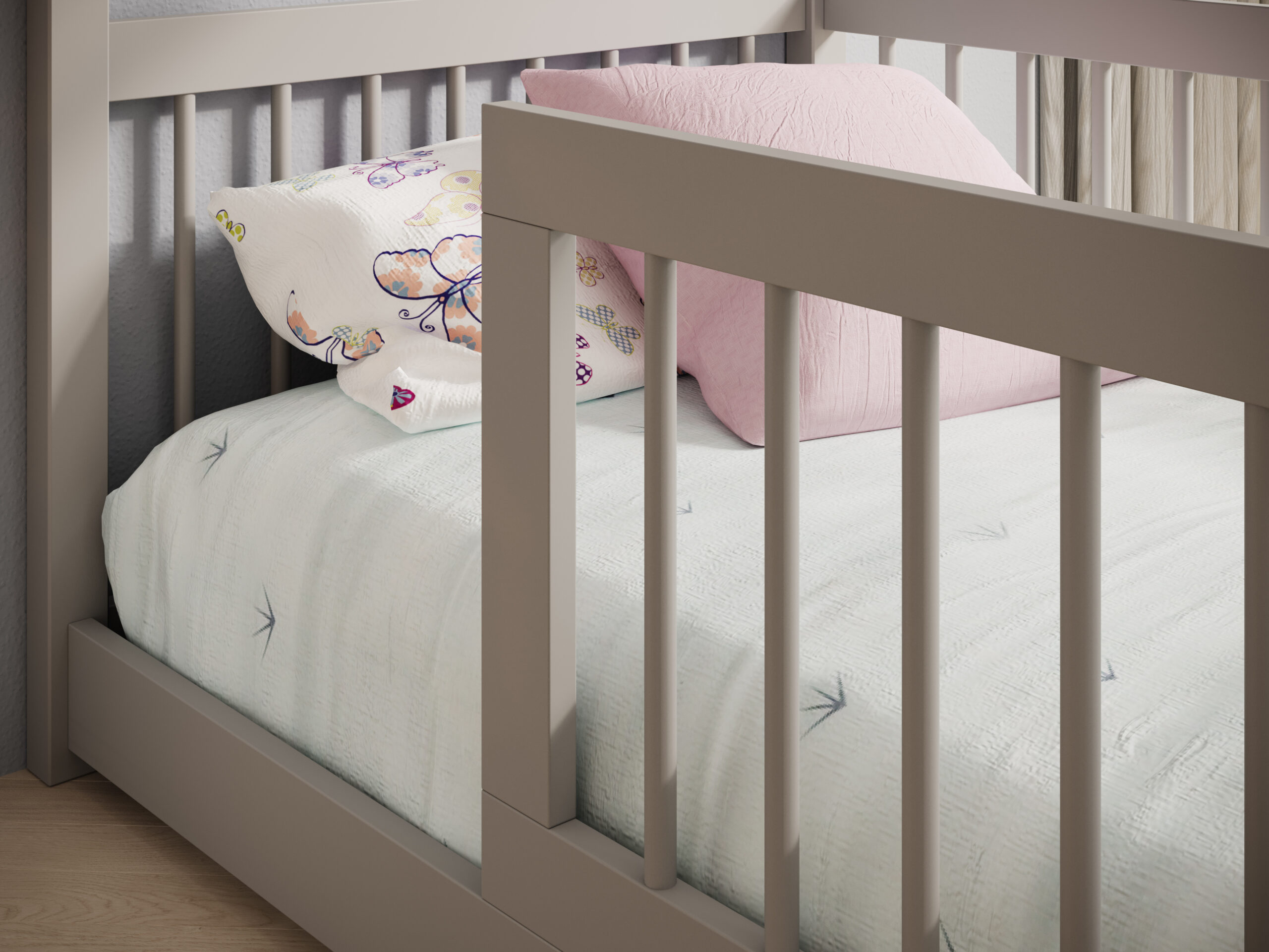 Gyermekágy Graja kunyhó ágy - Szürke Gyermekágy Graja kunyhó ágy - Szürke - Image 3