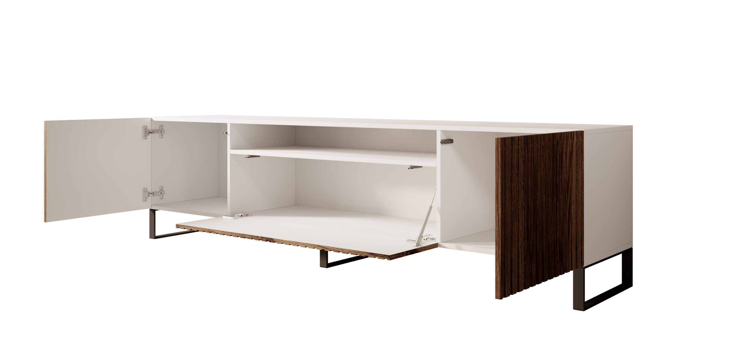 TV szekrény Miro álló TV szekrény - Fehér Fehér