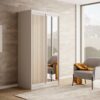 Tolóajtós gardrób DELIA 100 tolószekrény - Fehér DELIA 100 tolószekrény