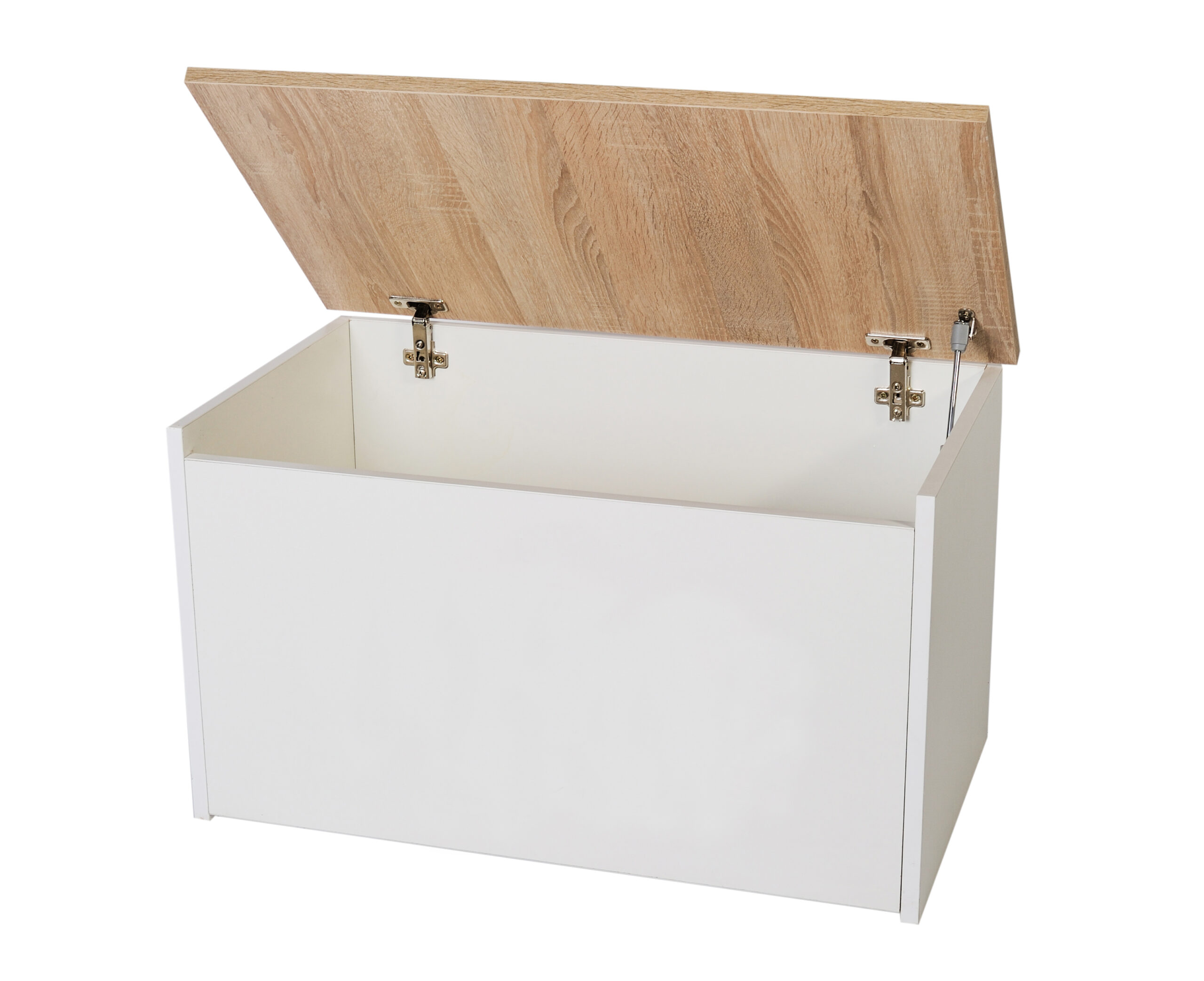 Játék láda DARIA játéktároló láda - Fehér Fehér