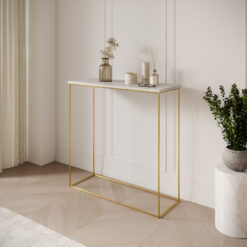 Milan konzol asztalka - Arany Arany