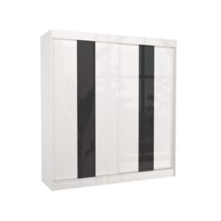 Tolóajtós gardrób Tolóajtós szekrény KAREN 200 - Fehér Fehér