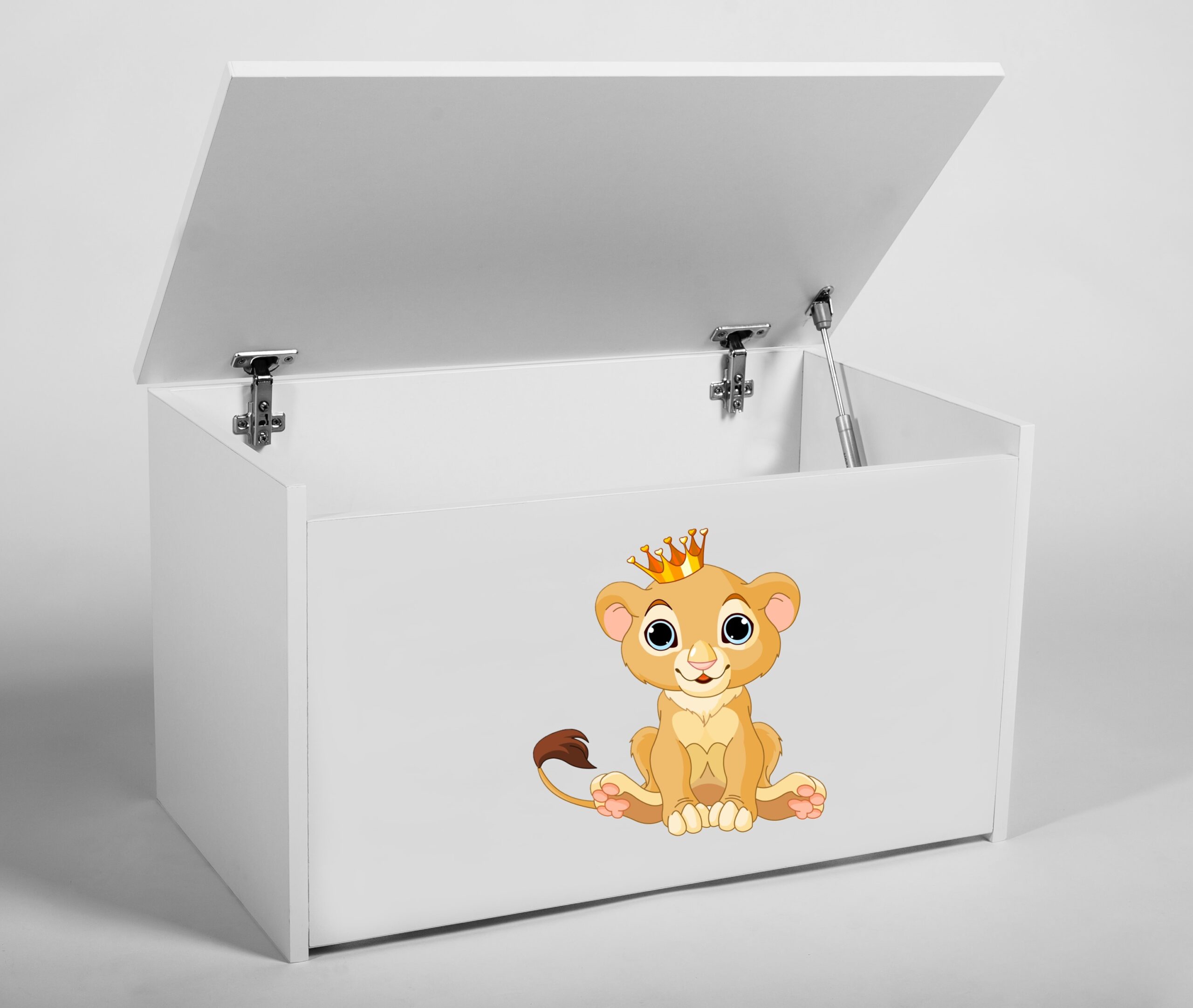 Játék láda DARIA játéktároló láda - Fehér Játék láda DARIA játéktároló láda - Fehér - Image 3