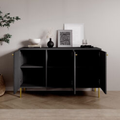 Tili 3D Komód - Fekete