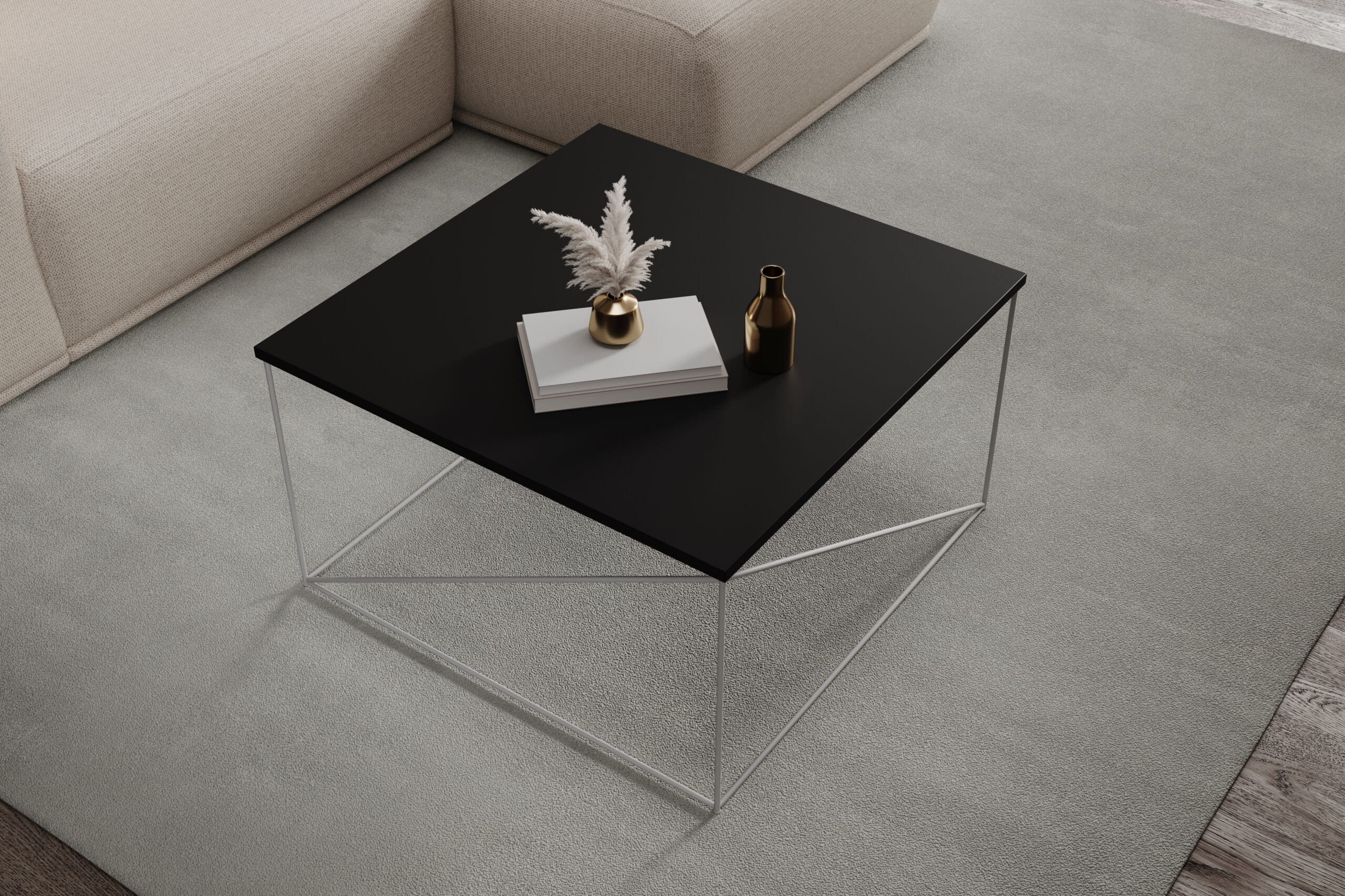 Nelia dohányzóasztal - Fehér Nelia dohányzóasztal - Fehér - Image 3