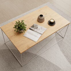 Dante dohányzóasztal - Fekete