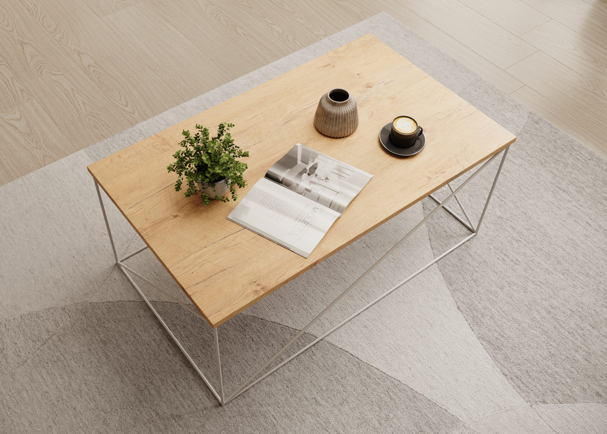 Dante dohányzóasztal - Fekete Dante dohányzóasztal - Fekete - Image 3