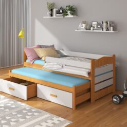 Ágykeret dupla TIARRO korláttal 200x90