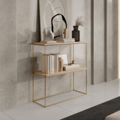 TONI konzol asztalka - Arany Arany