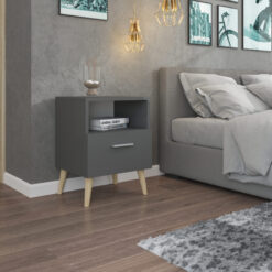 Éjjeliszekrény fiókkal LOGAN