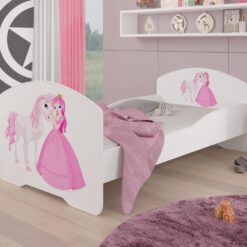 Ágy matraccal PEPE PRINCESS AND HORSE 160x80