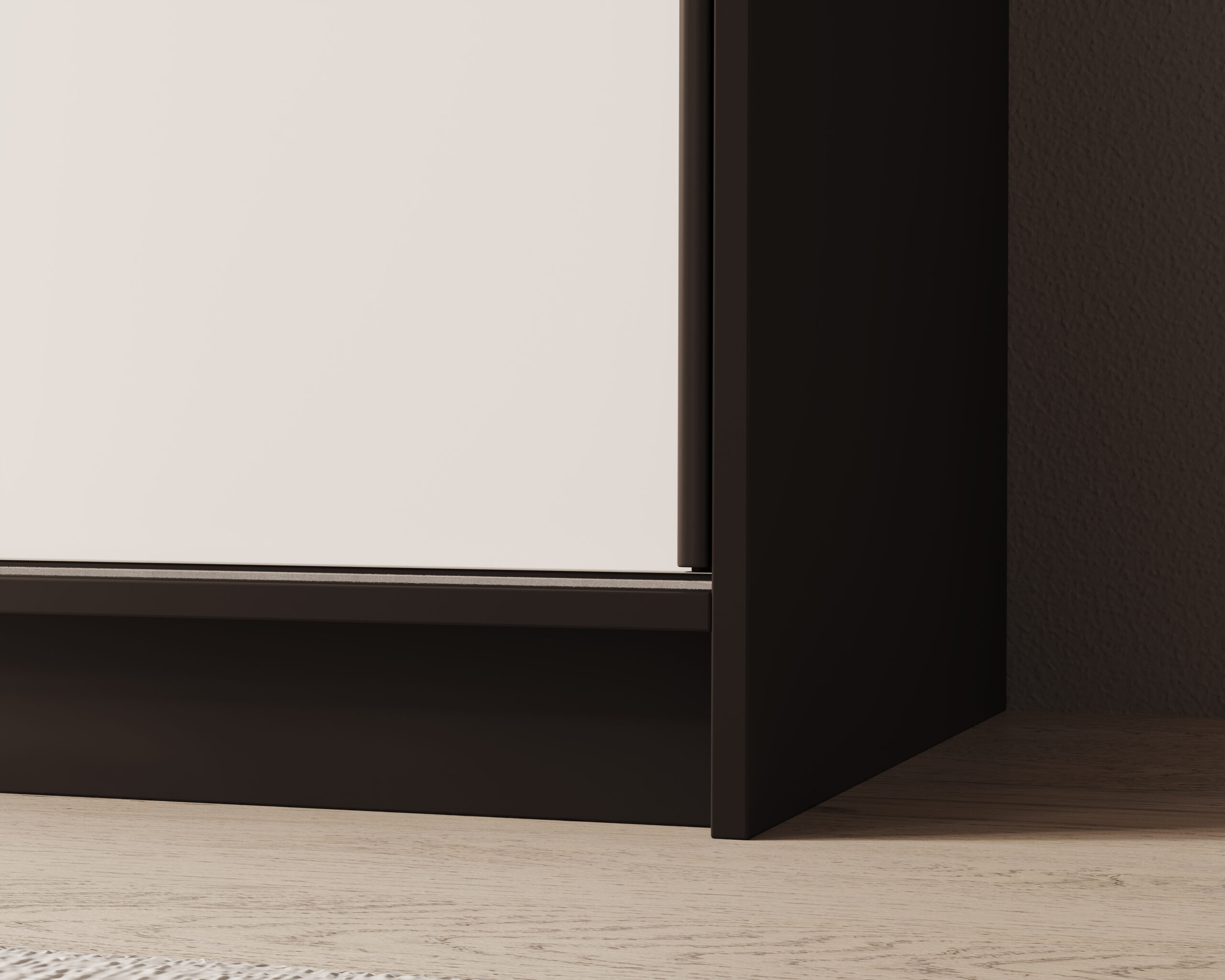 Tolóajtós gardrób Tolóajtós szekrény Castello 120 - Fekete Tolóajtós gardrób Tolóajtós szekrény Castello 120 - Fekete - Image 4