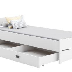 Ifjúsági ágy MARCELLO gyerekágy matraccal és fiókkal - Fehér