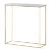 Milan konzol asztalka - Arany Milan konzol