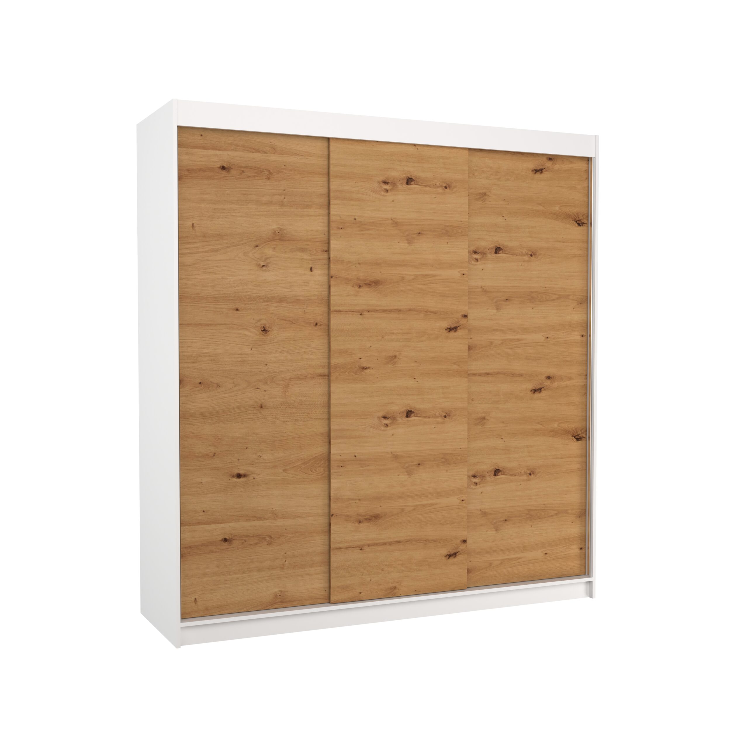 Tolóajtós gardrób Tolóajtós szekrény MEGAN 200 - Fehér Fehér