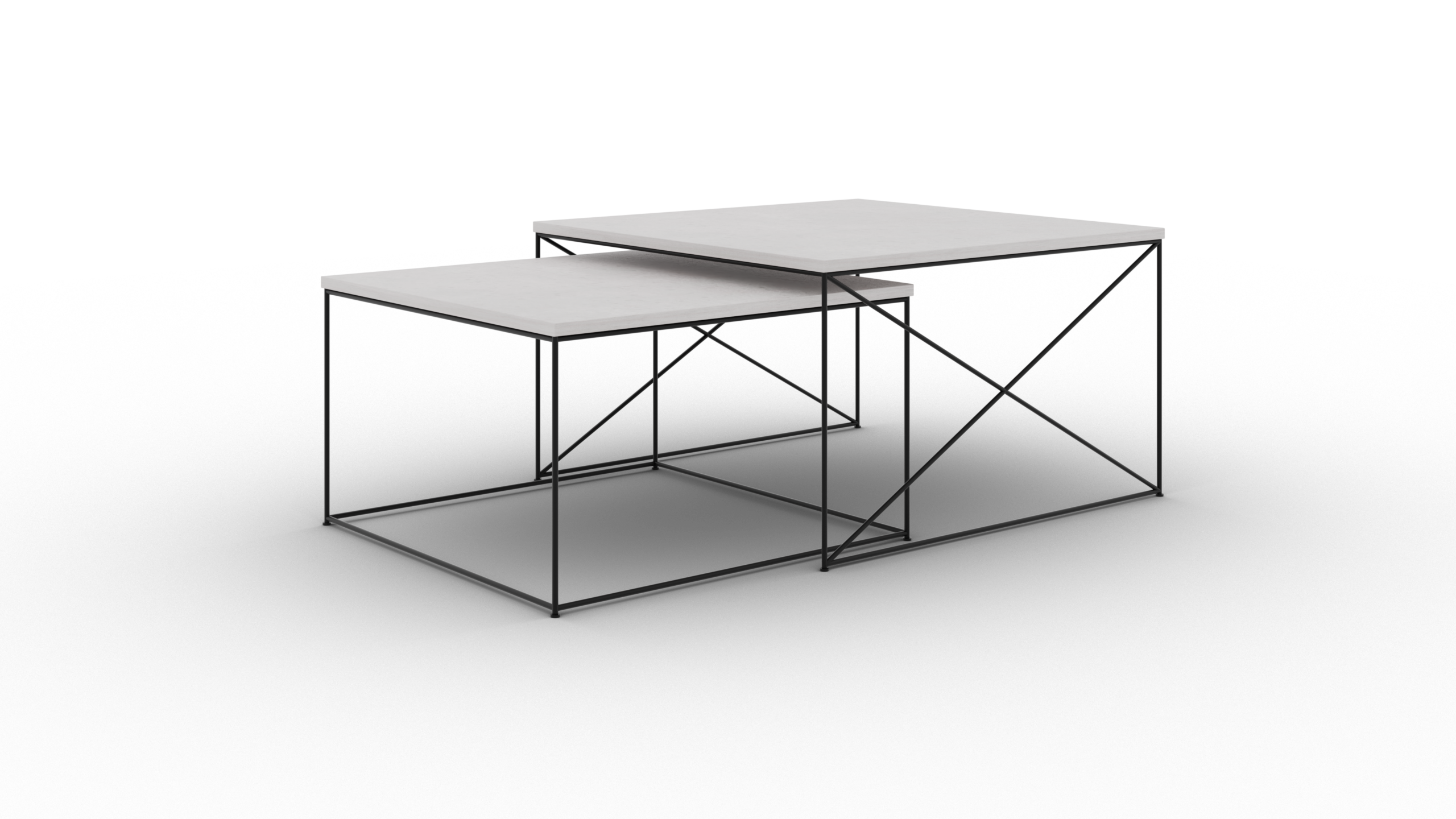 Licco 2in1 dohányzóasztal - Fekete Licco 2in1 dohányzóasztal