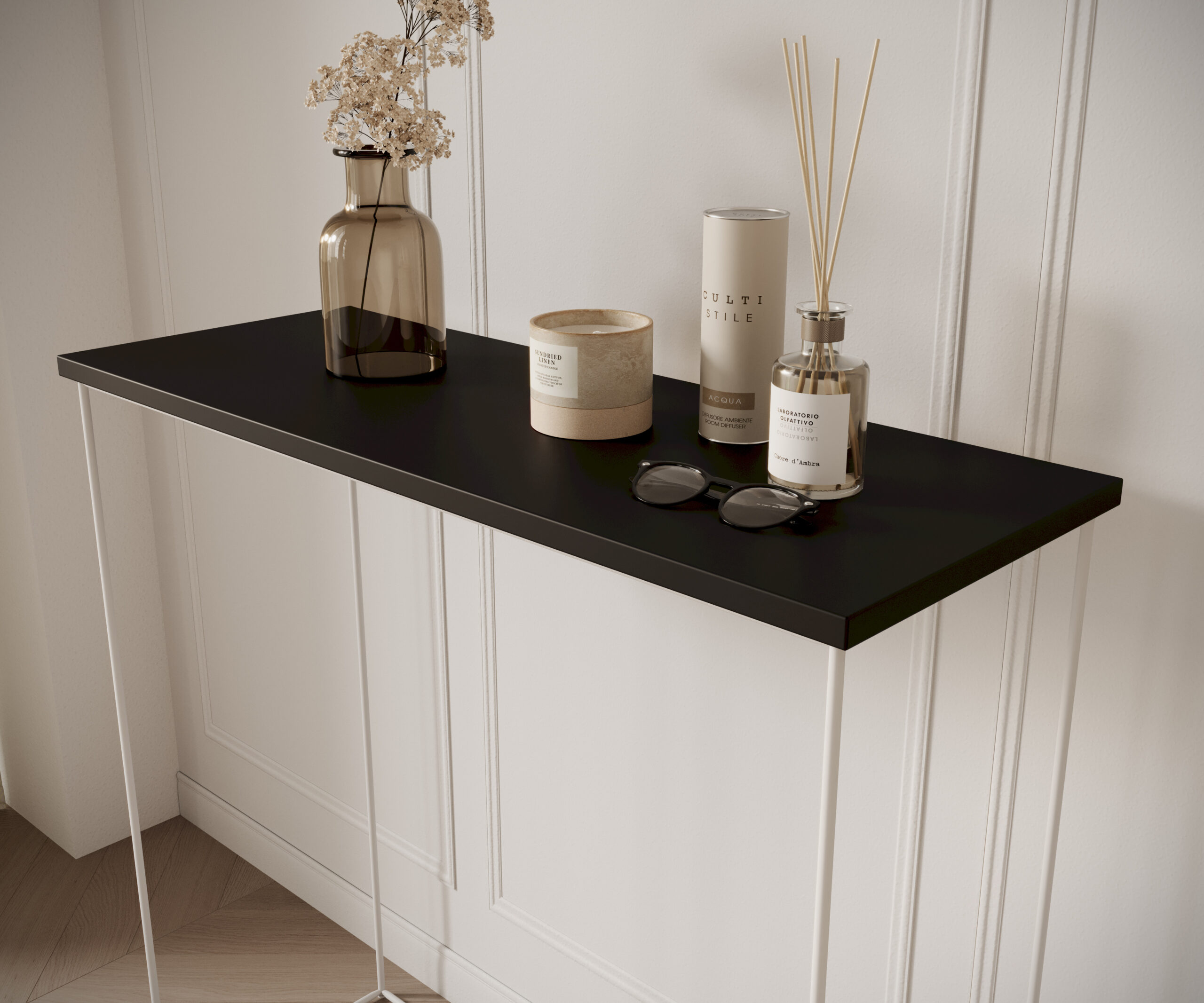 Milan konzol asztalka - Fehér Milan konzol asztalka - Fehér - Image 3