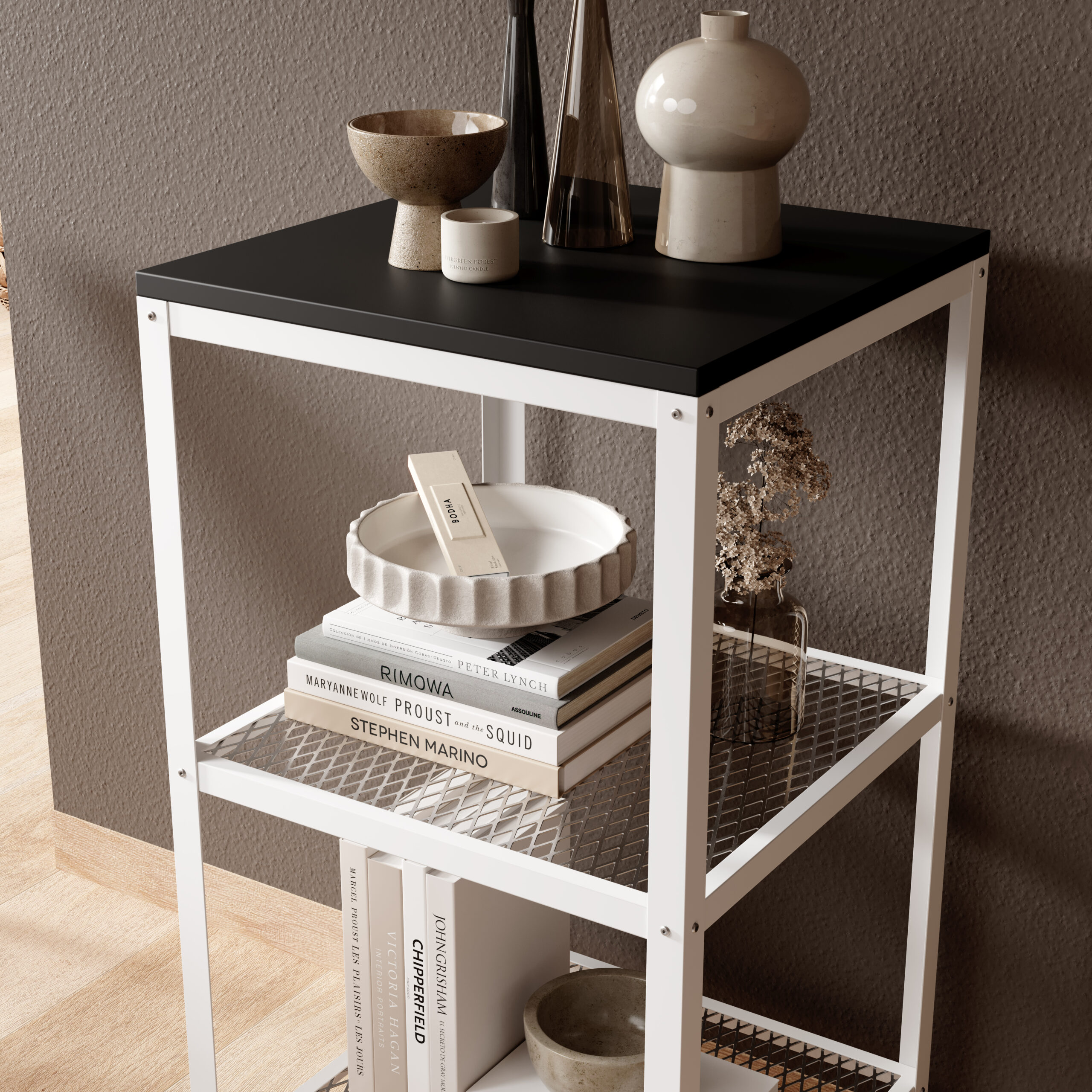 Könyvespolc Rolin polc - Fehér Könyvespolc Rolin polc - Fehér - Image 3