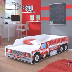 FIRE TRUCK matraccal 160x80 ágy