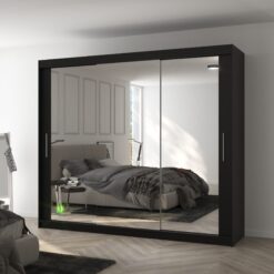 Üveges tolóajtós szekrény CHESTER 250