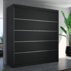 Üveges tolóajtós szekrény ESTEVA 200