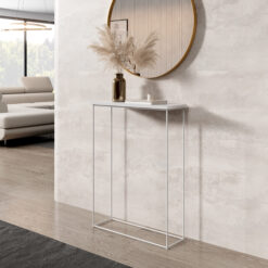 Sili konzol asztalka - Fehér Fehér