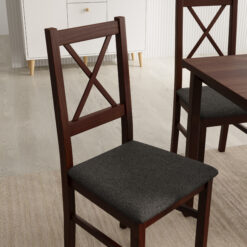 Milo X szék - Tmavý ořech