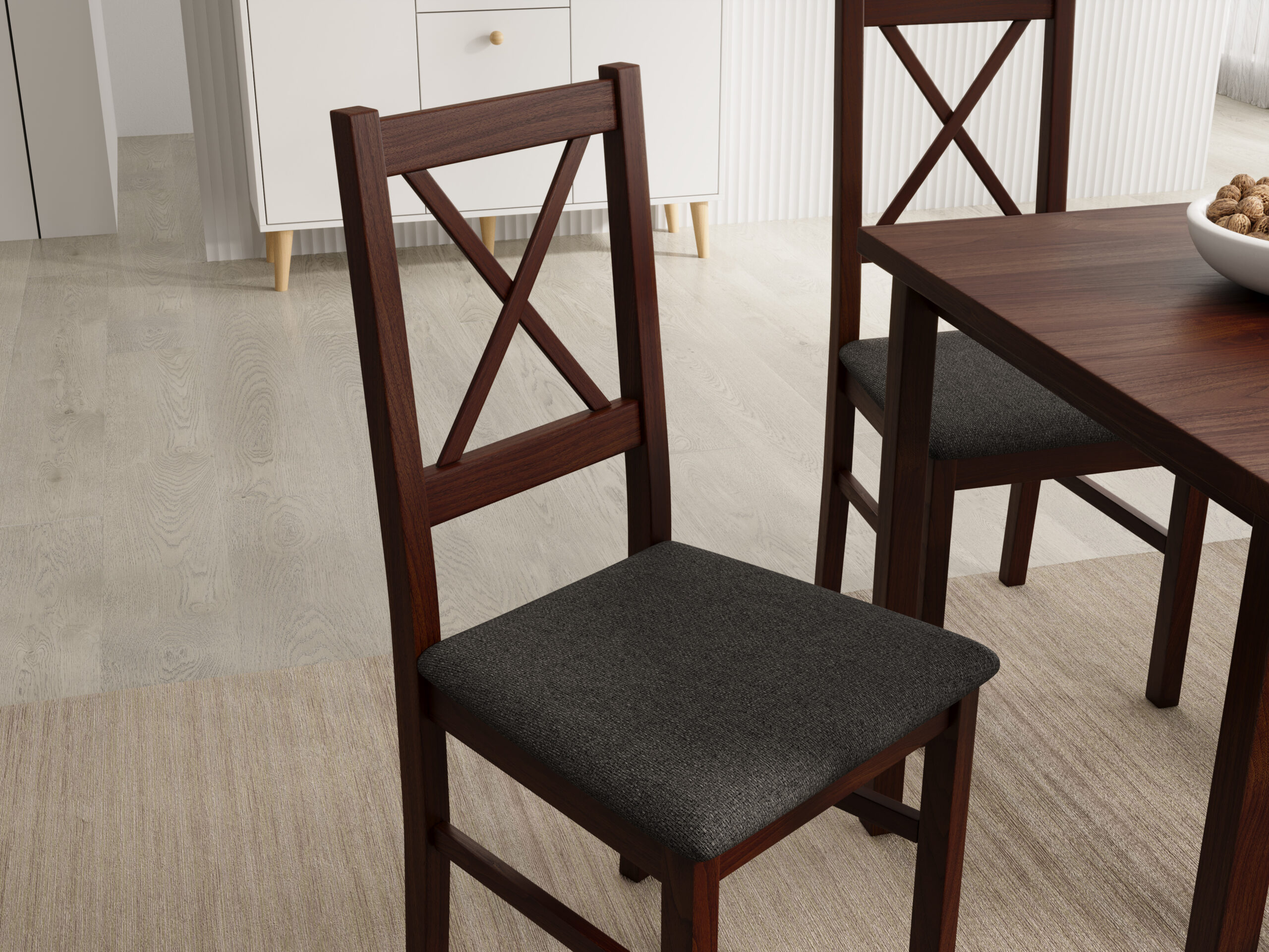 Milo X szék - Tmavý ořech Milo X szék - Tmavý ořech - Image 3