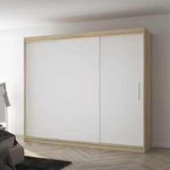 Üveges tolóajtós szekrény ANTOS 250