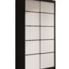 Tolóajtós gardrób Tolóajtós szekrény Verto 100 - Fekete Tolóajtós szekrény Verto 100