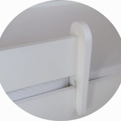 Gyerekágy Dupla ágy EMKA II Pink, White matraccal 160x80 - Fehér