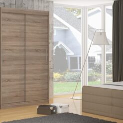 Tolóajtós gardrób Tolóajtós szekrény DENVER 150 - Trüffel Trüffel