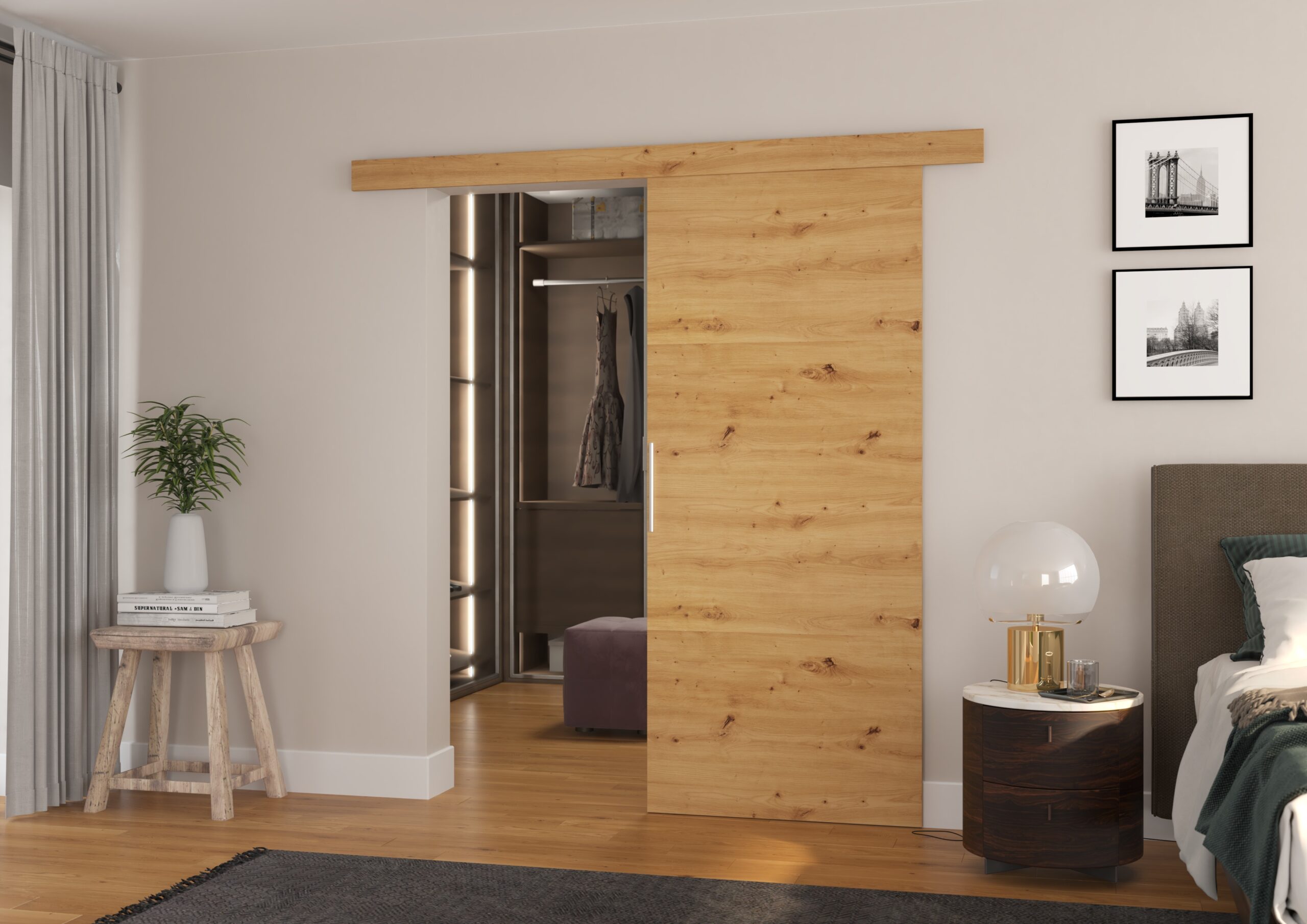 Falra szerelhető tolóajtó DAAN 86 - Artisan Falra szerelhető tolóajtó DAAN 86