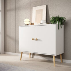 Deri komód - Fehér Fehér