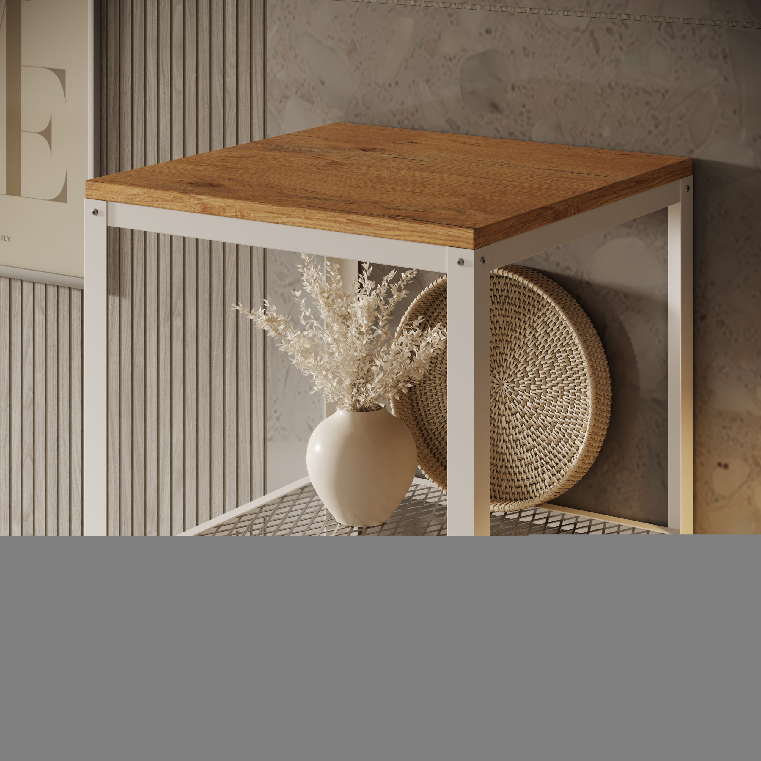 Könyvespolc Reli polc - Fehér Könyvespolc Reli polc - Fehér - Image 3