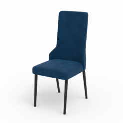 Kárpitozott szék RODOS 83 - Fekete