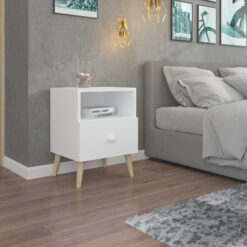 Éjjeliszekrény fiókkal LOGAN