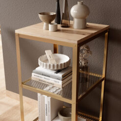 Könyvespolc Rolin polc - Arany