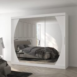 Üveges tolóajtós szekrény CAMBE 250