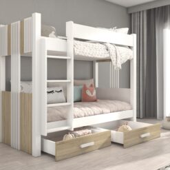 Ágy emeletes két személyes ARTA 180x80 matraccal